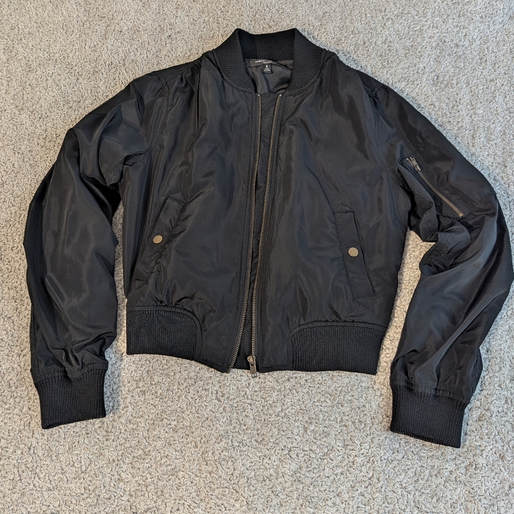 Romeo And Juliet Black Bomber Jacket